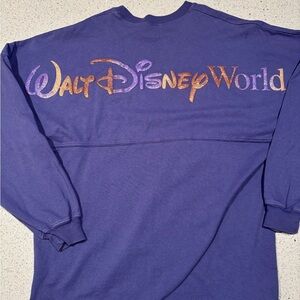 Spirit Jersey Walt Disney World Purple 50th Anniversary Rainbow Sparkle